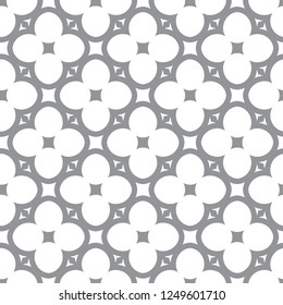 Seamless geometric ornamental vector pattern