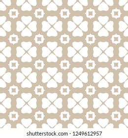Seamless geometric ornamental vector pattern