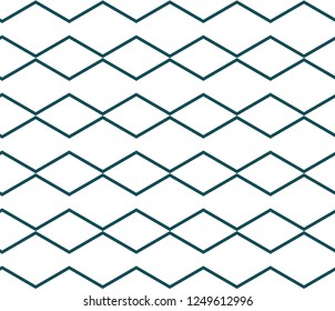 Seamless geometric ornamental vector pattern