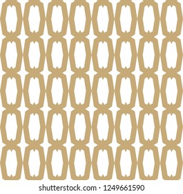 Seamless geometric ornamental vector pattern