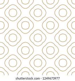 Seamless geometric ornamental vector pattern