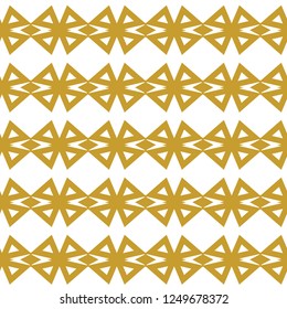 Seamless geometric ornamental vector pattern