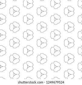 Seamless geometric ornamental vector pattern