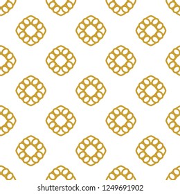 Seamless geometric ornamental vector pattern