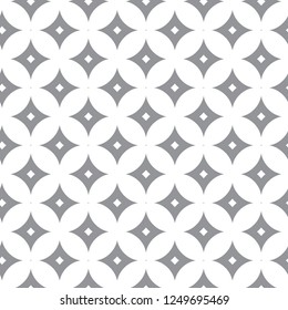 Seamless geometric ornamental vector pattern