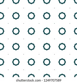 Seamless geometric ornamental vector pattern