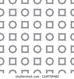 Seamless geometric ornamental vector pattern