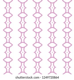 Seamless geometric ornamental vector pattern