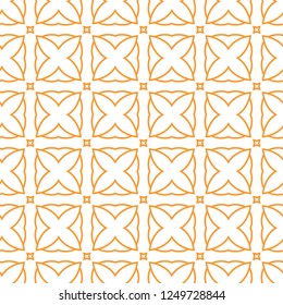 Seamless geometric ornamental vector pattern