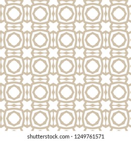 Seamless geometric ornamental vector pattern