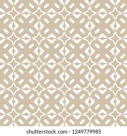 Seamless geometric ornamental vector pattern