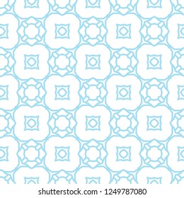 Seamless geometric ornamental vector pattern