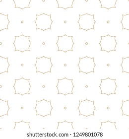 Seamless geometric ornamental vector pattern