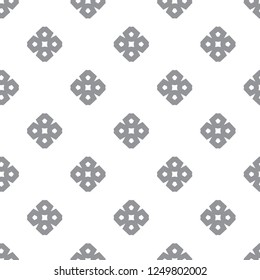 Seamless geometric ornamental vector pattern