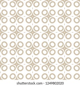 Seamless geometric ornamental vector pattern