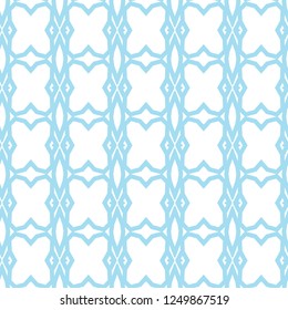 Seamless geometric ornamental vector pattern