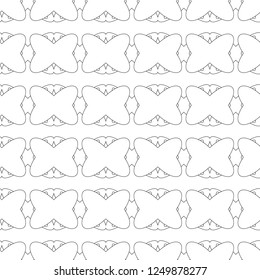 Seamless geometric ornamental vector pattern