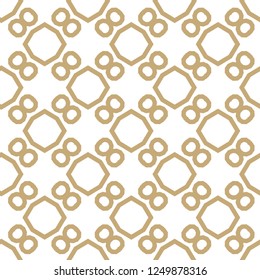 Seamless geometric ornamental vector pattern