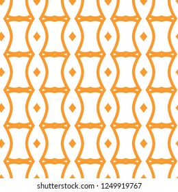 Seamless geometric ornamental vector pattern