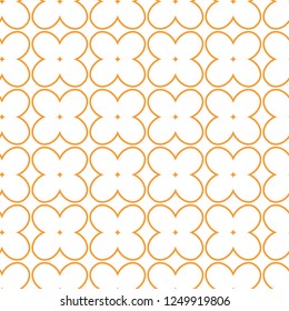 Seamless geometric ornamental vector pattern