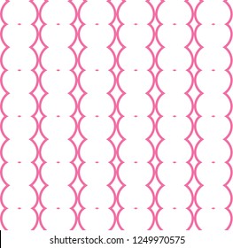 Seamless geometric ornamental vector pattern