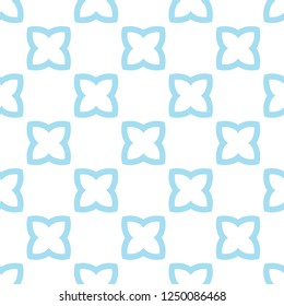 Seamless geometric ornamental vector pattern