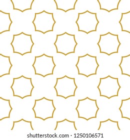Seamless geometric ornamental vector pattern