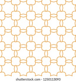 Seamless geometric ornamental vector pattern