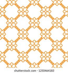 Seamless geometric ornamental vector pattern