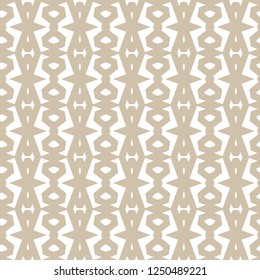 Seamless geometric ornamental vector pattern