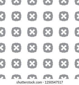 Seamless geometric ornamental vector pattern