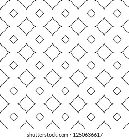 Seamless geometric ornamental vector pattern