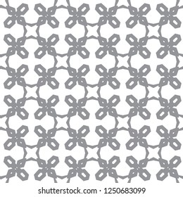 Seamless geometric ornamental vector pattern