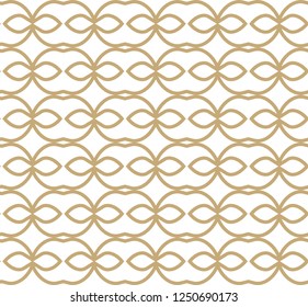 Seamless geometric ornamental vector pattern