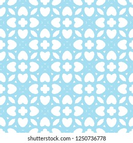 Seamless geometric ornamental vector pattern