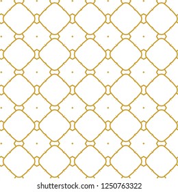 Seamless geometric ornamental vector pattern