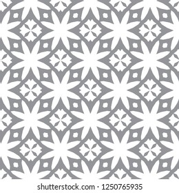 Seamless geometric ornamental vector pattern