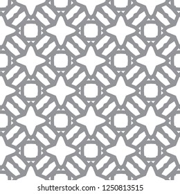 Seamless geometric ornamental vector pattern