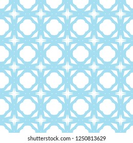 Seamless geometric ornamental vector pattern