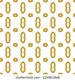 Seamless geometric ornamental vector pattern