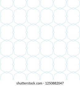 Seamless geometric ornamental vector pattern