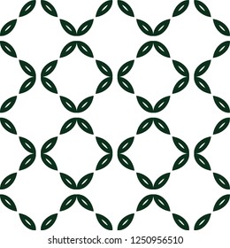 Seamless geometric ornamental vector pattern