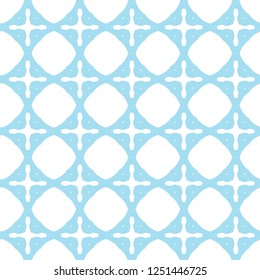 Seamless geometric ornamental vector pattern