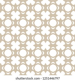 Seamless geometric ornamental vector pattern