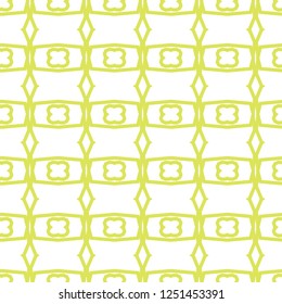 Seamless geometric ornamental vector pattern