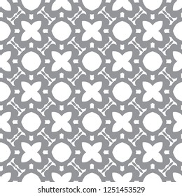 Seamless geometric ornamental vector pattern