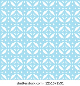 Seamless geometric ornamental vector pattern