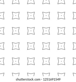 Seamless geometric ornamental vector pattern