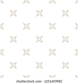 Seamless geometric ornamental vector pattern