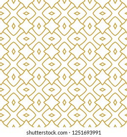 Seamless geometric ornamental vector pattern
